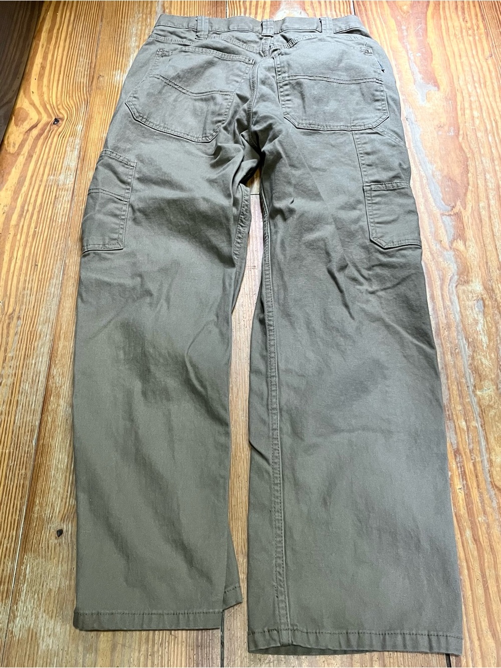 Wolverine Beige Work Carpenter Pants with Utility Pockets